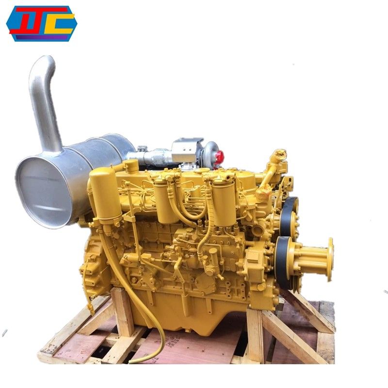 Gelbfarbe C.A.T 320 Motor Stahlmaterial für S6K Bagger