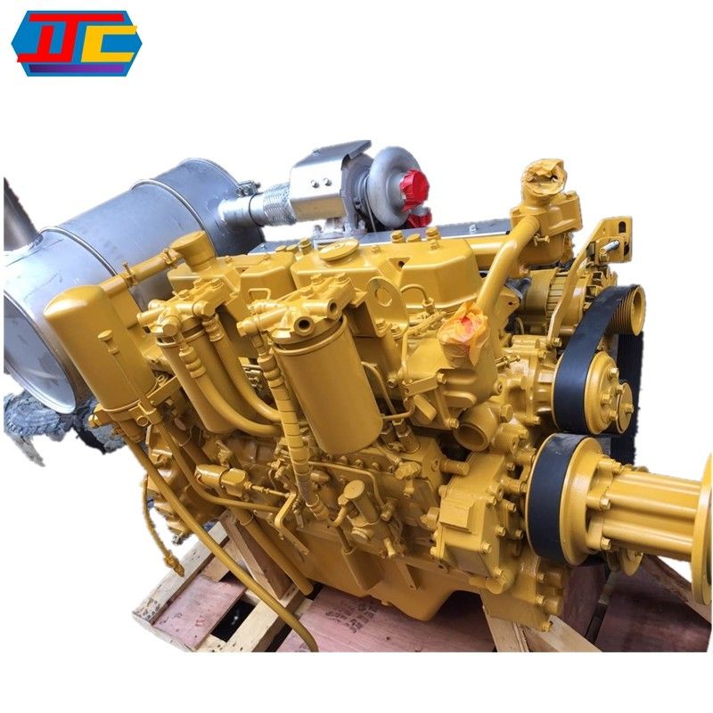 Gelbfarbe C.A.T 320 Motor Stahlmaterial für S6K Bagger