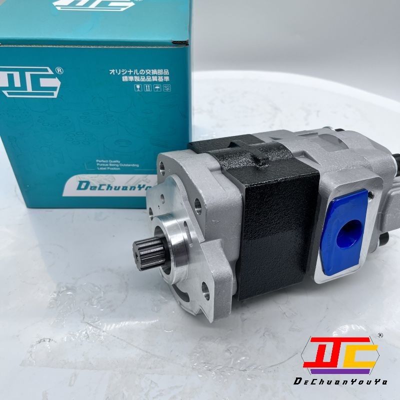 Komatsu PC78US-6 Bagger Hydraulische Zahnradpumpe 708-3T-04610 Zwei Zahnräder