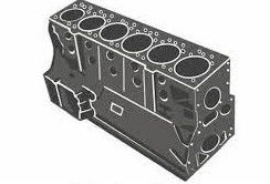 65.01101-6046 Baggermotor Zylinderblock für Daewoo DH200-3 D1146T