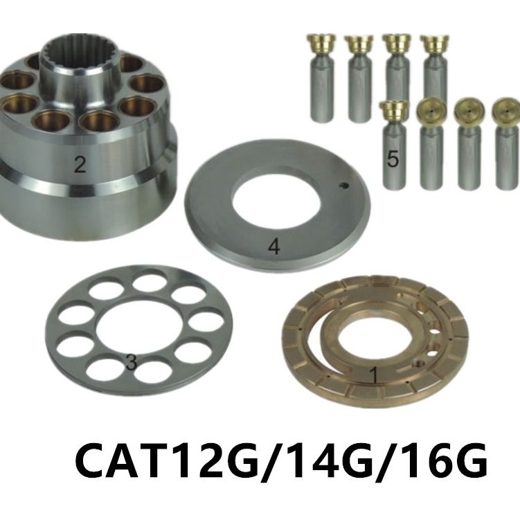 C.A.T Hydraulikpumpen-Kits, 14G 12G 16G C.A.T Baggerteile für Kolbenpumpen